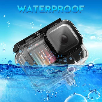 

50m Waterproof Housing Case for GoPro Hero 9 go pro Action Camera Accessories Protective Shell Cover Accessories