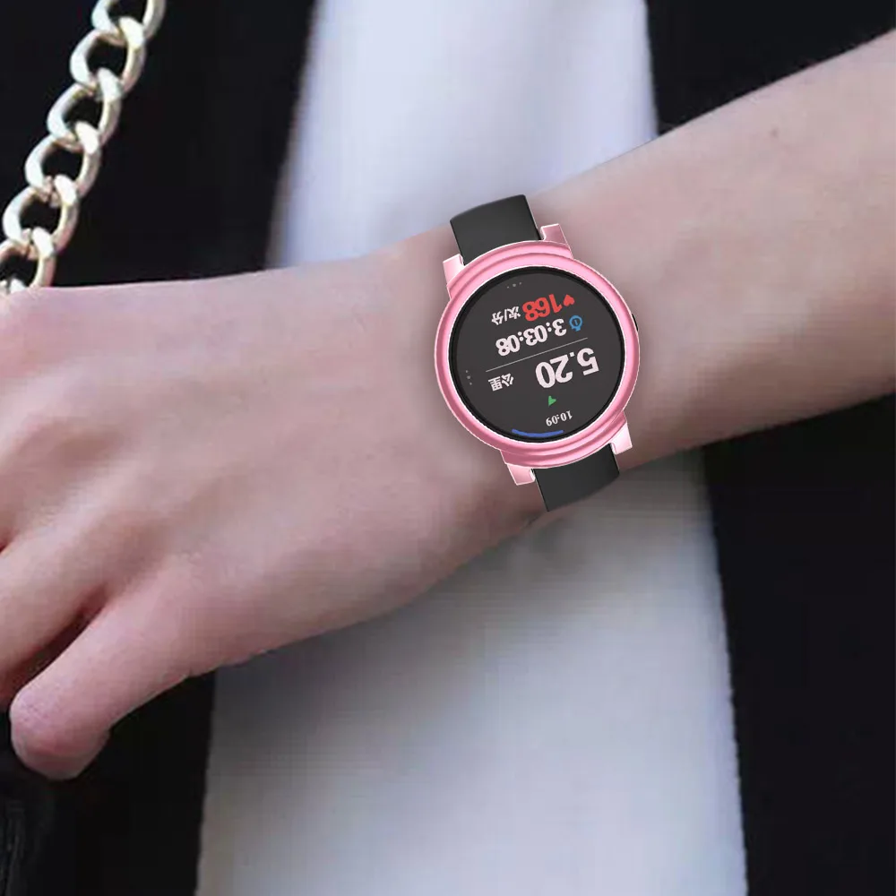 Ультратонкий чехол из ТПУ для Ticwatch E Smart Watch, защитный чехол, мягкий силиконовый бампер для Tic Watch E Frame, аксессуары для ношения