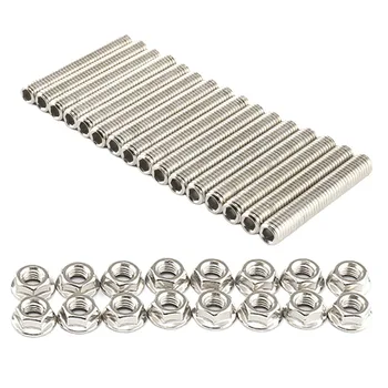 

Stainless Exhaust Manifolds Stud for Ford 4.6 & 5.4 Liter V8 2 Manifolds Car