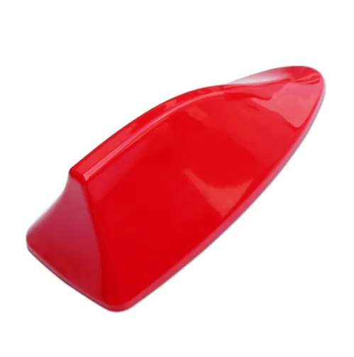 Красный Автомобильная антенна плавник акулы с пустым радиосигналом antena 3M наклейка для nissan juke qashqai x-trail tiida almera note аксессуары - Цвет: Красный