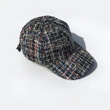 [DEAT] новая модель уличной моды тренд Ретро решетки женская шапка AT662