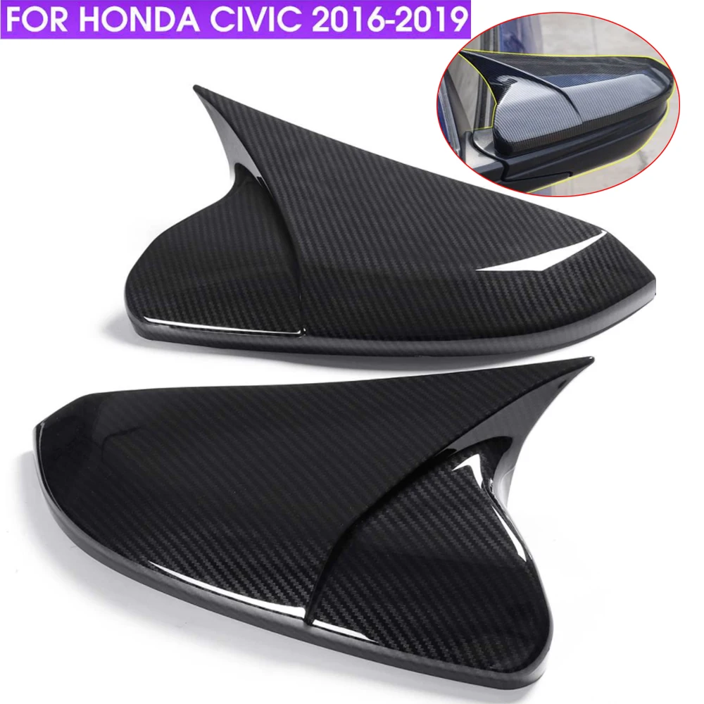 

Чехол для бокового зеркала заднего вида для Honda Civic 10, 2016, 2017, 2018, 2019