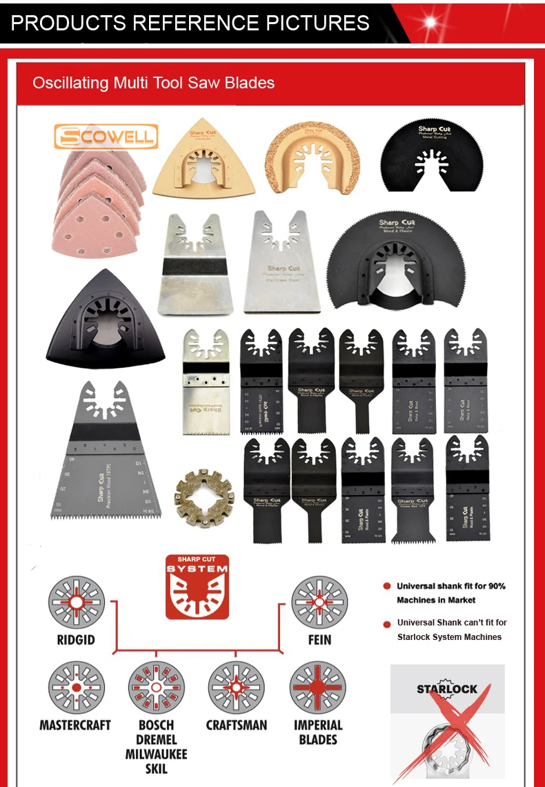 50% скидка 45 шт. набор лезвия для маятниковой пилы аксессуары подходят для Multimaster электроинструментов как Fein, Dremel, Bosch Renoventor инструмент лезвие
