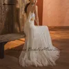 Lakshmigown Vintage Boho Wedding Dress Spaghetti Straps 2024 Robe Sexy Bridal Lace Beach Wedding Gowns Customized 4