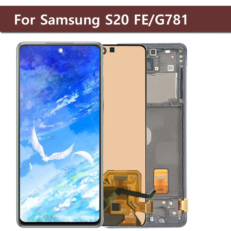 S20 Fan layar edisi sentuh, pengganti rakitan Digitizer tampilan