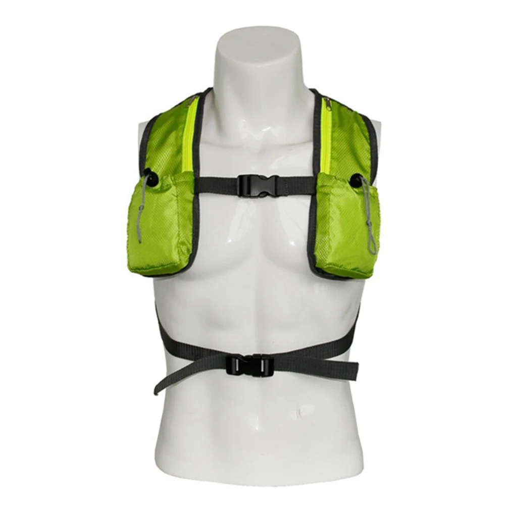 

2 Pcs Outdoor Sport Weight Jacket Weighted Running Vest Marathon Fitness Hydration Vest Pack Sport Hiking Bike Vest