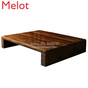 

Antiseptic wood Bathroom Pedal Footrest Single Bed Mattress Pad Solid Wood Home Office Solid Wooden Foot Stool Waterproof