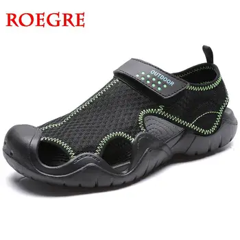 

Men Sandals New Summer Fashion Sandals Slippers Breathable Male Shoes Beach Sandals Man Fashion Outdoor Casual Shoes Big Size 48
