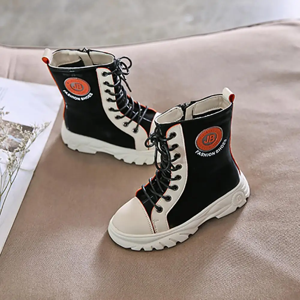 Kids Boots Girls Boots Warm Fur Martin Boots Riding Boots Winter Shoes