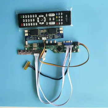 

for LM201WE3-TLK1 kit LCD 4 lamps Digital Signal Resolution AV TV card 1680X1050 20.1" Interface USB Controller Board 30pin