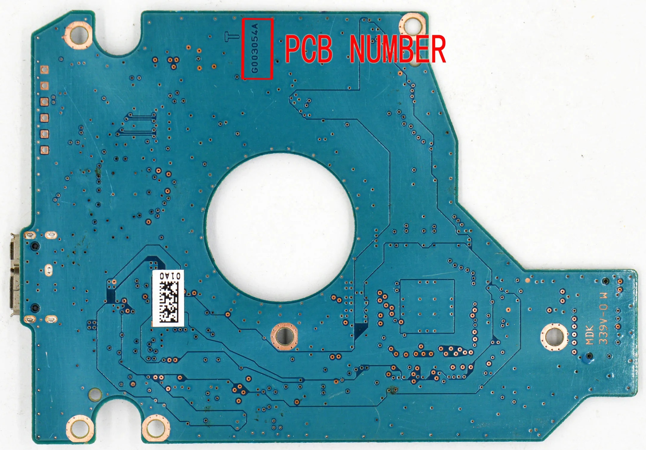 Бесплатная доставка жесткая печатная плата драйвера HDD PCB/MK5059GUXP
