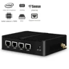 Fanless Mini PC Server Firewall Intel Celeron J1900 J4125 4LAN Gigabit Ethernet Mini Computador Windows 10 PfSense Linux Router 3