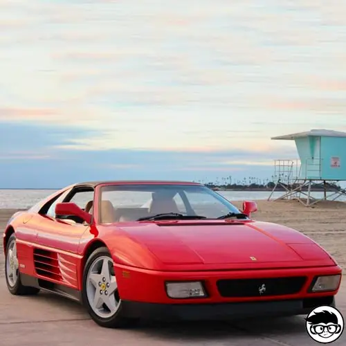 Hot Wheels Ferrari 348 1992 коллектор n° 226 длинная карта
