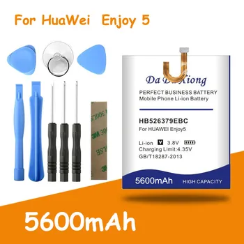 

5600mAh HB526379EBC Battery for Huawei Honor 4C Pro Y6 Pro/ Ascend Enjoy 5 TIT-AL00 CL10 TIT-L01 TIT-TL00 phone batteries