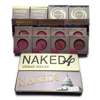 

urban decay naked palette naked cherry makeup palette paleta sombra de olho 12pcs Makeup Brush Eyeshadow Professional Eye shadow