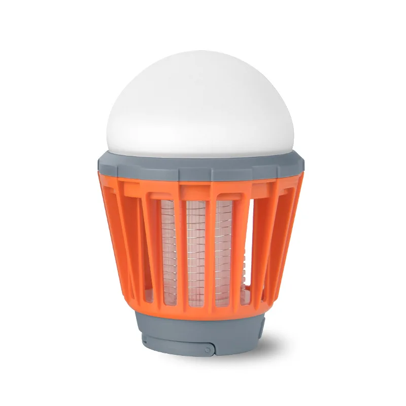 

Portable Camping Lantern Rechargeable Tent Lamp Mosquito Killer LED Bulb Light