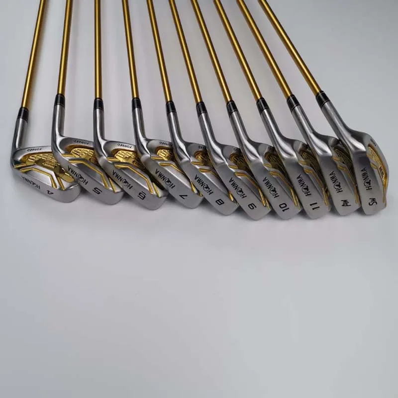 Клюшки для гольфа 4 звезды honma s-06 для мужчин наборы утюгов клюшки водителей фарватера 14 штук графит выделенный вал без шаровой сумки