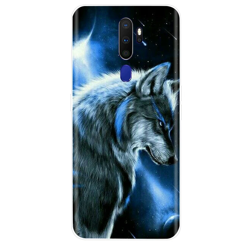 For OPPO A5 2020 Case Soft TPU Silicone Case For OPPO A9 2020 Case Color Pattern Back Cover Coque Fundas OPPO A5 A9 2020 Cases waterproof phone pouch for swimming