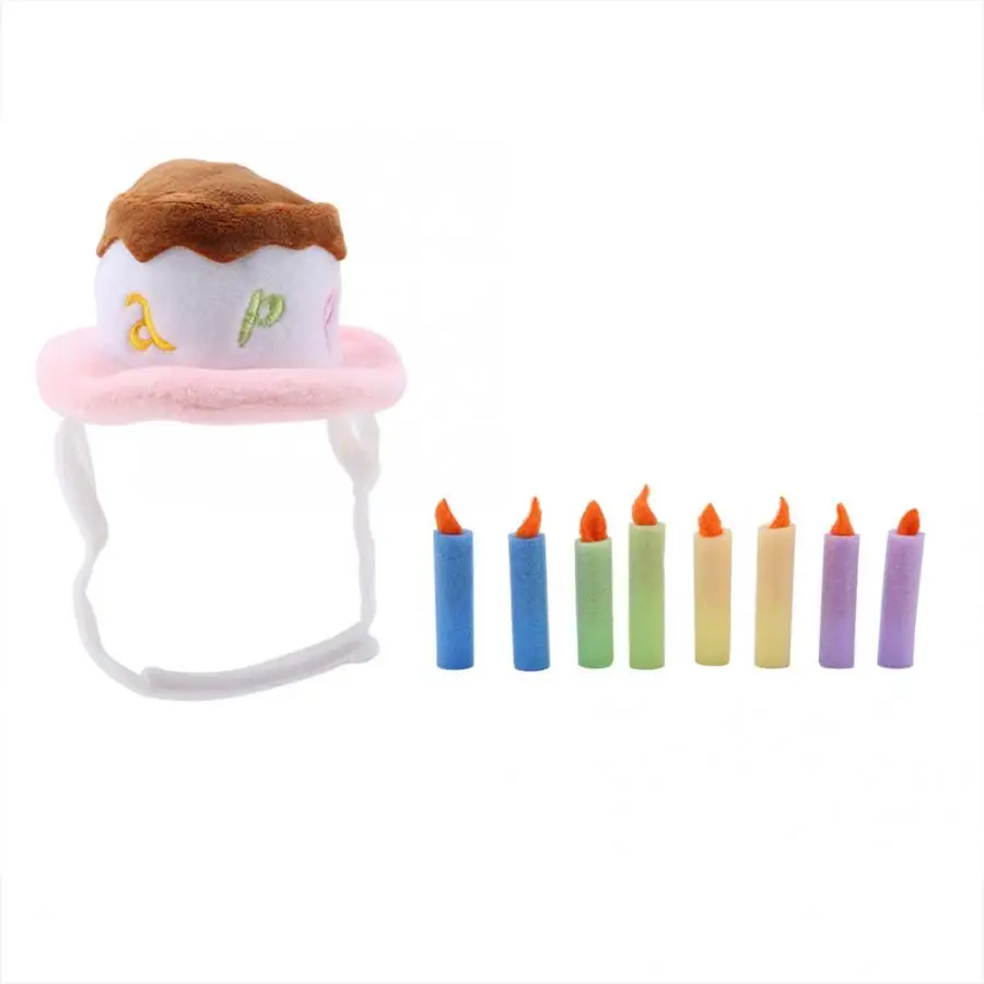 L Pet Dog Adjustable Decorative Shining Pointed Pet Hat Cap with Hairball for Dog Cat Small Dogs Accessories Funny Cute Pet - Цвет: L