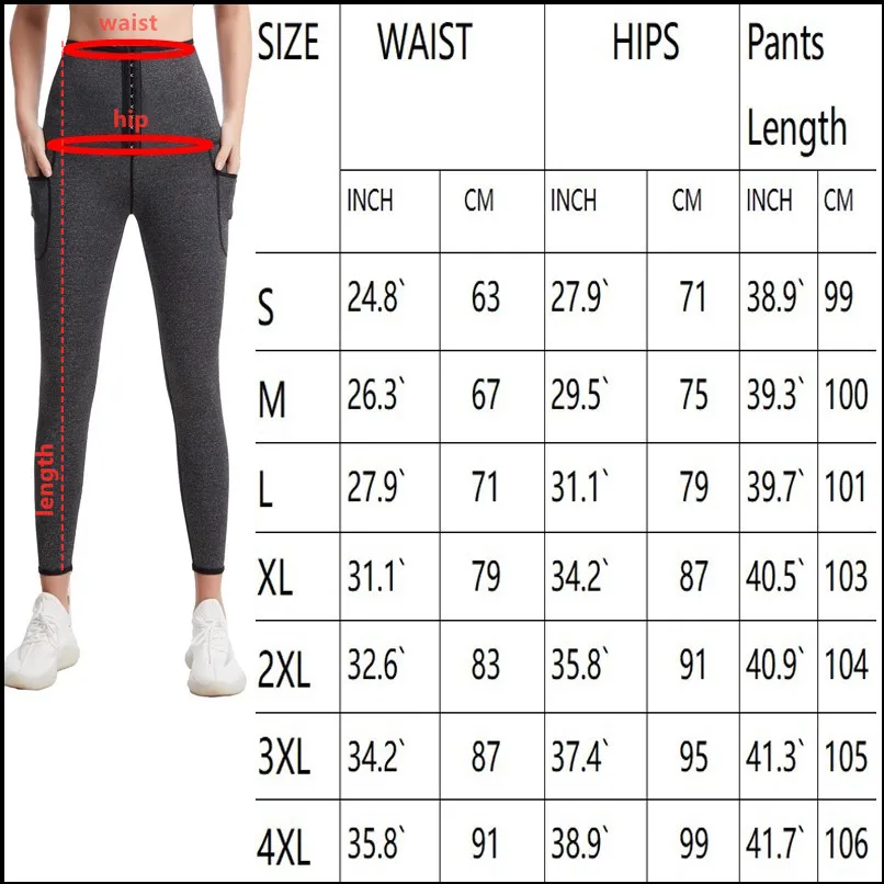 best shapewear for lower belly pooch 3Breasted With Pocket Sauna Pants Body Shaper Weight Loss Slimming Pants Waist Trainer Shapewear Tummy High Waist Sweat Leggings best body shaper