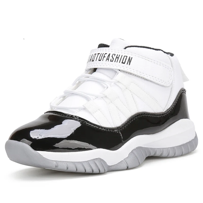 Детские кроссовки, Баскетбольная обувь Jordan, ретро кроссовки, zapatillas hombre, для мальчиков, Jordan, Баскетбольная обувь для детей - Цвет: White