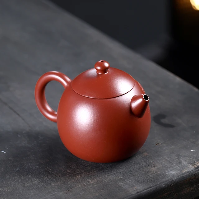 Nem Olyan Joy Pot Yixing Ajánlott Rong-Hua Wu Tiszta Kézikönyv Dahongpao Sárfestés A Tojás 220 Cm3-Es Golyólyuk - Image 3