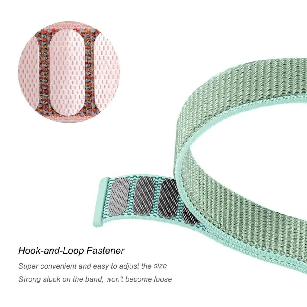 Новая сменная лямка из нейлоновой ткани для Fitbit Versa, дышащая регулируемая застежка, петля, ремешок для часов Fitbit Versa Smart Watch