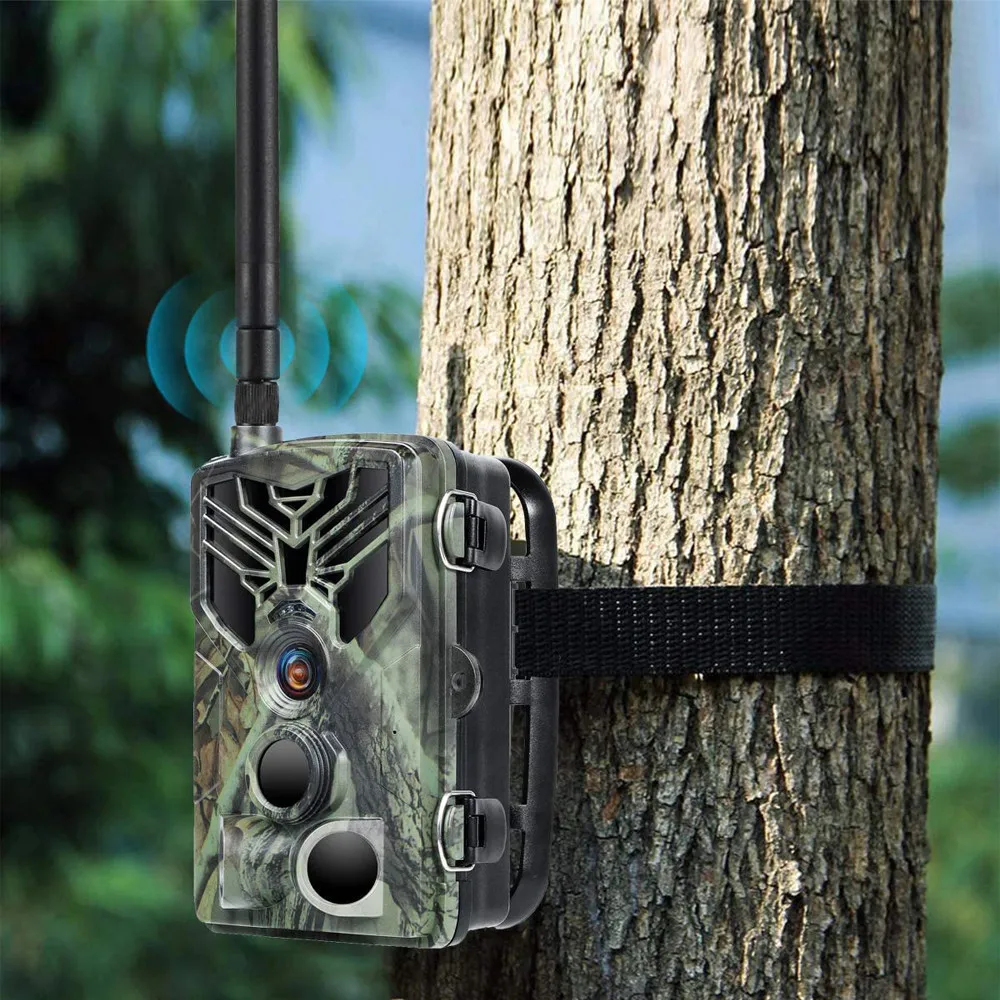 4K Live Broadcast APP Control Trail Camera FREE Cloud Service Wildlife Hunting Cameras 4G 30MP Wireless Night Vision HC810PRO