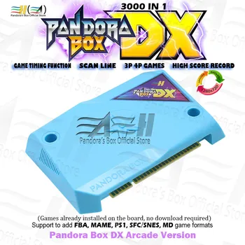 

Pandora Box DX jamma board 3000 in 1 arcade game pcb HDMI VGA CGA For arcade machine cabinet have 3P 4P game Scan line 3d tekken