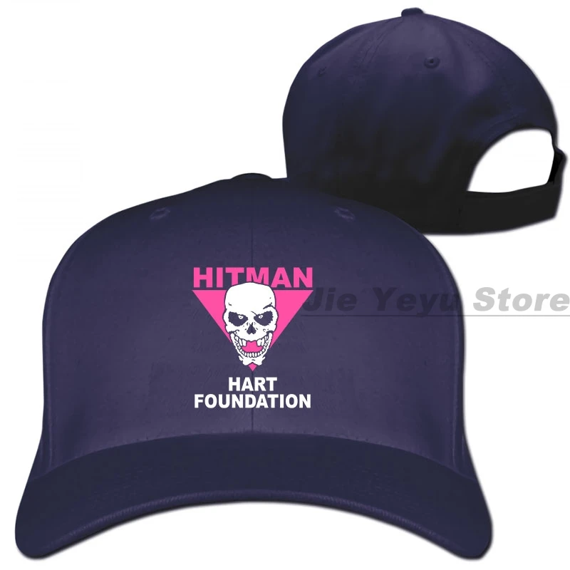 Bret Hart Hitman бейсбольная кепка для мужчин и женщин, Кепка-Дальнобойщик, модная Регулируемая Кепка - Цвет: 1-Navy