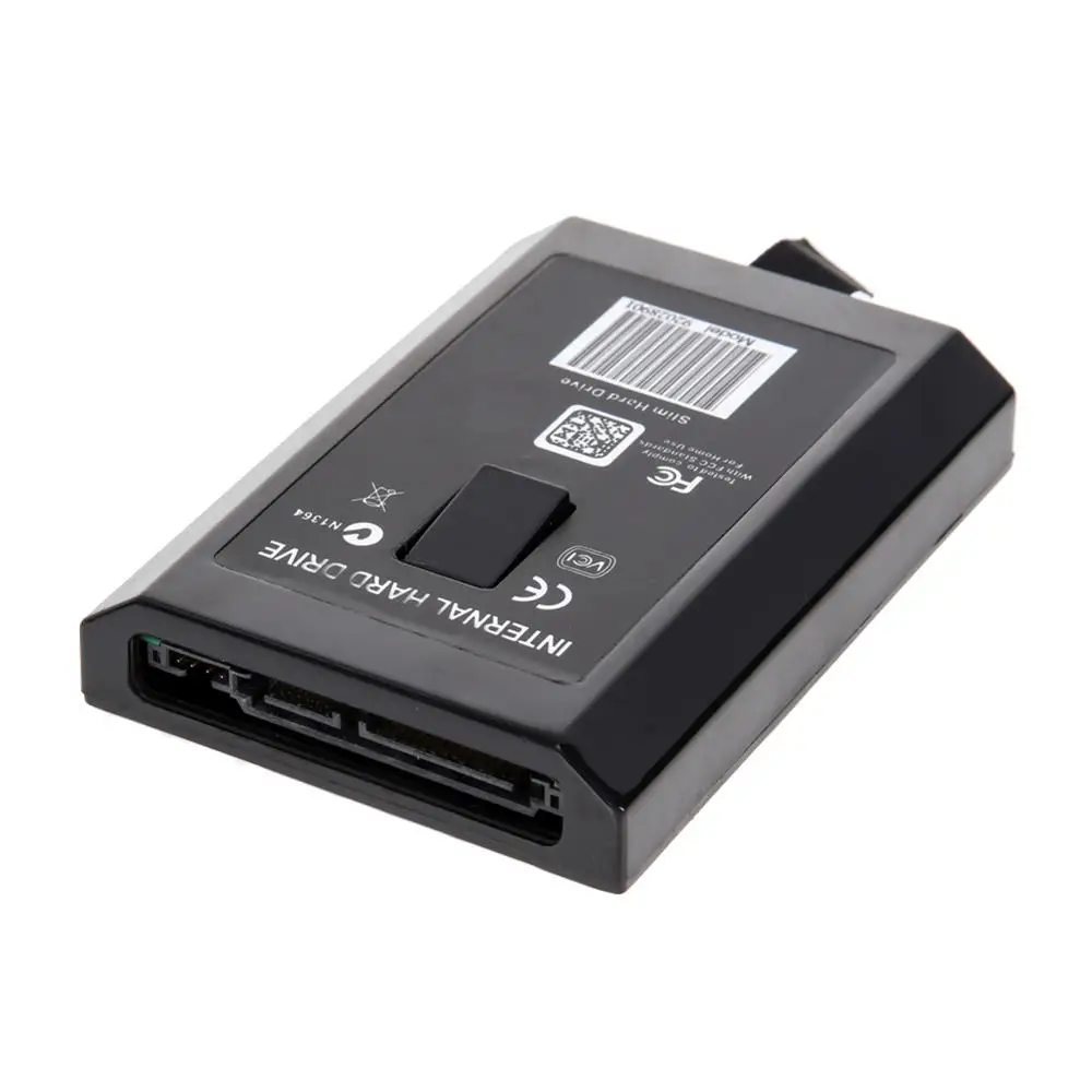 Черный 120 ГБ внутренний жесткий диск HDD для microsoft xbox 360 Slim для xbox 360 E консоль игры HDD жесткий диск Аксессуары для xbox 360 S - Цвет: Черный