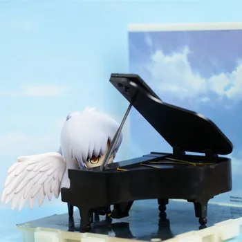 

Anime Angel Beats! Tachibana Kanade Piano Ver PVC Action Figure Collectible Model doll toy 6cm
