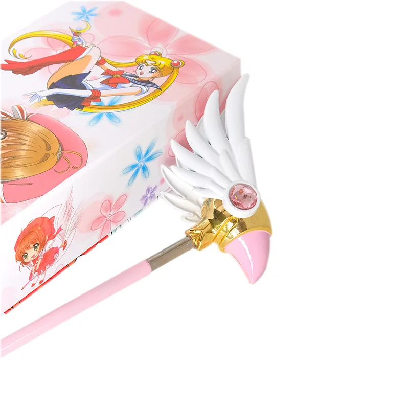 anime cardcaptor cosplay big metal magic stick kinomoto sakura