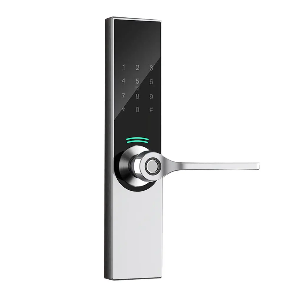 

YG05 Digital Biometric Fingerprint Lock Keyless Smart Door Lock Fingerprint+Password+RFID Card+Key+APP Unlocking 5 Ways