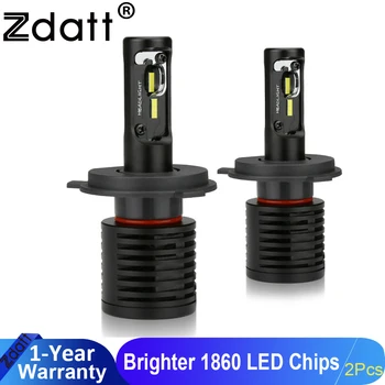 

Zdatt H7 Led Headlamp H4 LED Canbus H11 H8 9005 HB3 9006 HB4 55W Car Headlight Bulb Lights 12000Lm 6500K 12V 24V