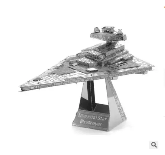 3D DIY металлическая головоломка Звездные войны космический корабль R2D2 транспортные средства X-wing y-wing истребитель Разрушитель Эйфелева Башня Биг-Бен собрать головоломки игрушки