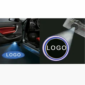 

4PCS Welcome Courtesy Door Light LED Projector Lamp Shadow Car Logo For BMW