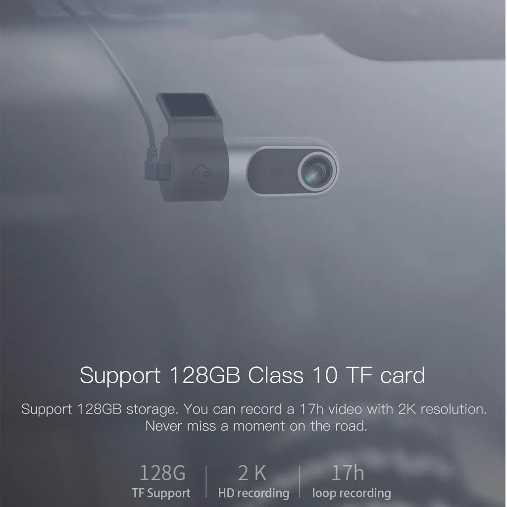 1440P 360 ° поворот 2K Супер HD видео запись Автомобильная камера режим парковки широкоугольный Wi-Fi Смарт-система с на iOS Android App# P20