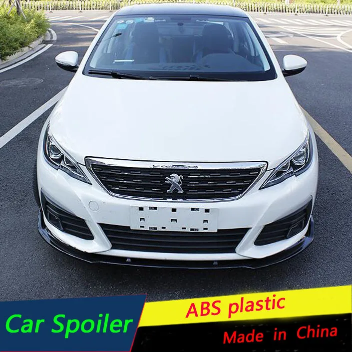 Для Peugeot 308 передний бампер диффузор протектор подходит 2016 2017 2018 2019 комплект для