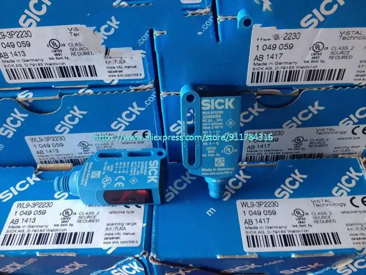 

100% Новый оригинальный SICK зеркало отраженного светильник переключатель WL9-3P2230, WL9-2P330