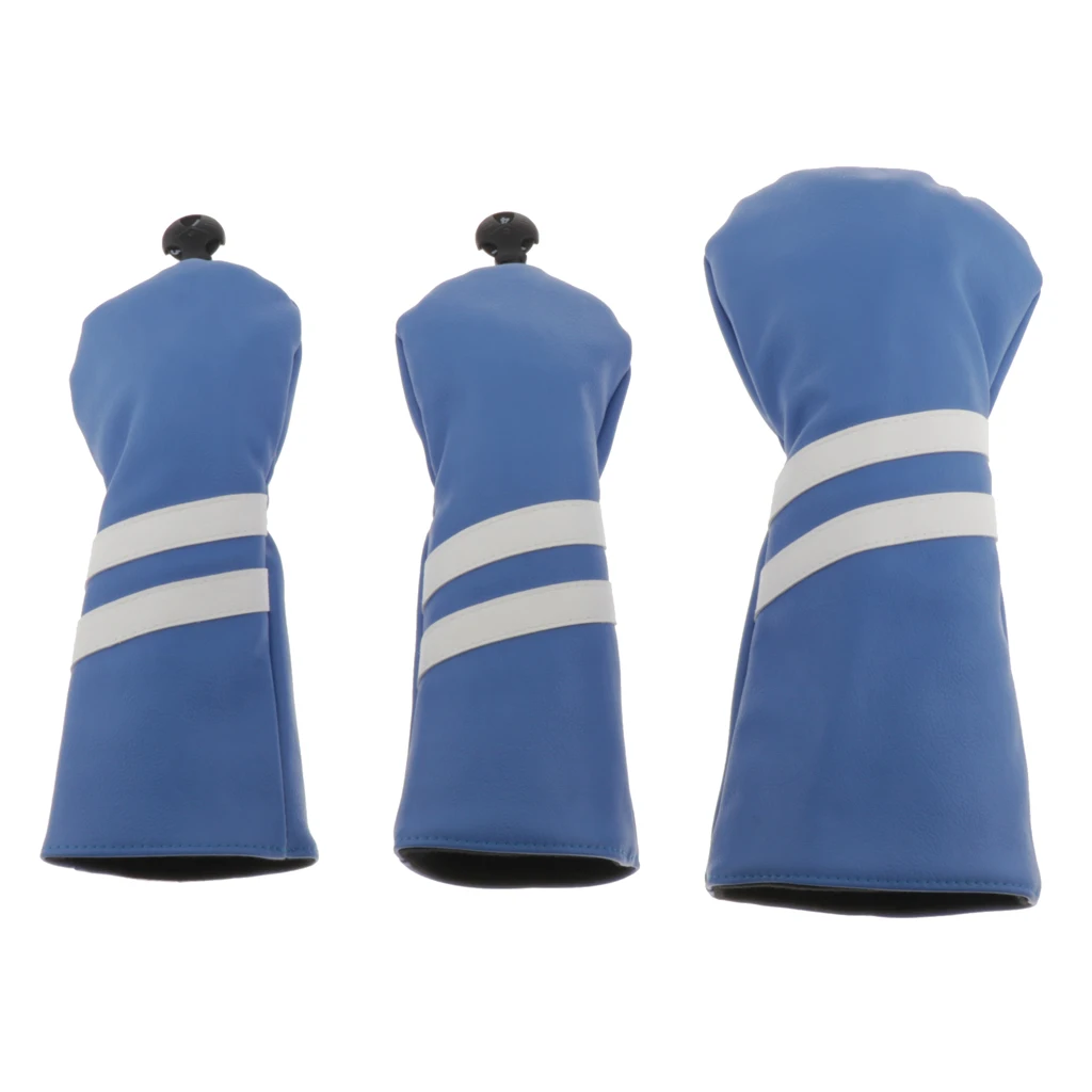 4pcs Golf Headcover NO. 13 5 Driver Wood Head Cover with No. Tag