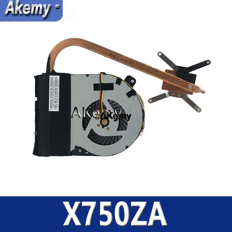 Amazoon для ASUS X750ZA X750Z X550ZA X750ZE X550ZE VM590Z A555Z K555Z Вентилятор охлаждения радиатора Радиатор радиаторный охладитель, радиатор