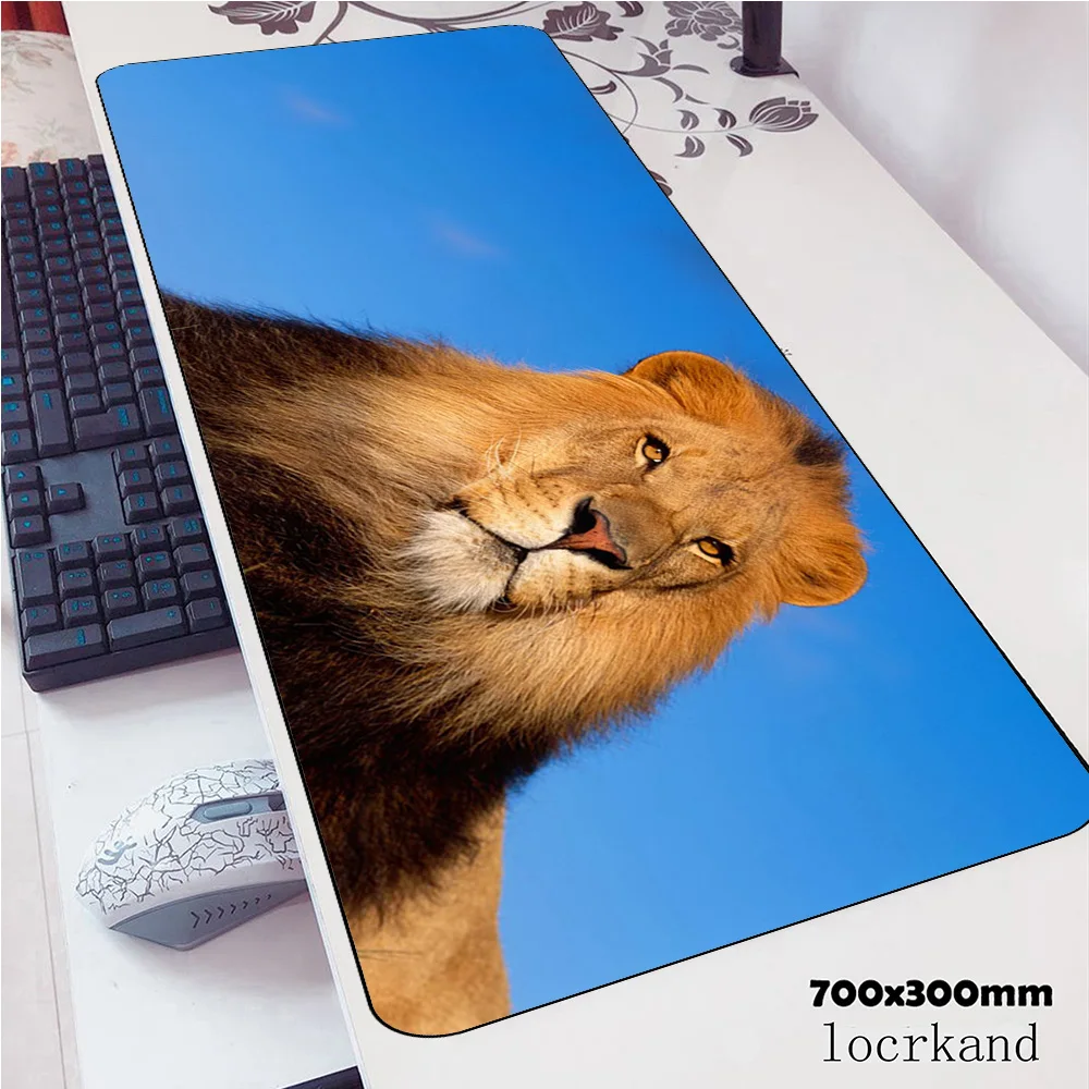 Кошек коврики для мыши 70x30 см тигр коврик для мышь Notbook коврик для компьютерной подарок Леопард игровой коврик для игровой мыши Клавиатура коврик для мыши