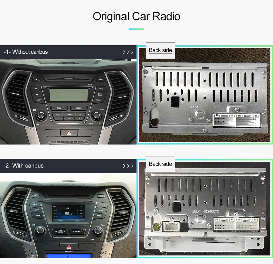 Top Uniway AIX459071 IPS android 9.0  car dvd for Hyundai IX45 Santa fe 2013  2014 car radio stereo navigation car dvd player gps 2