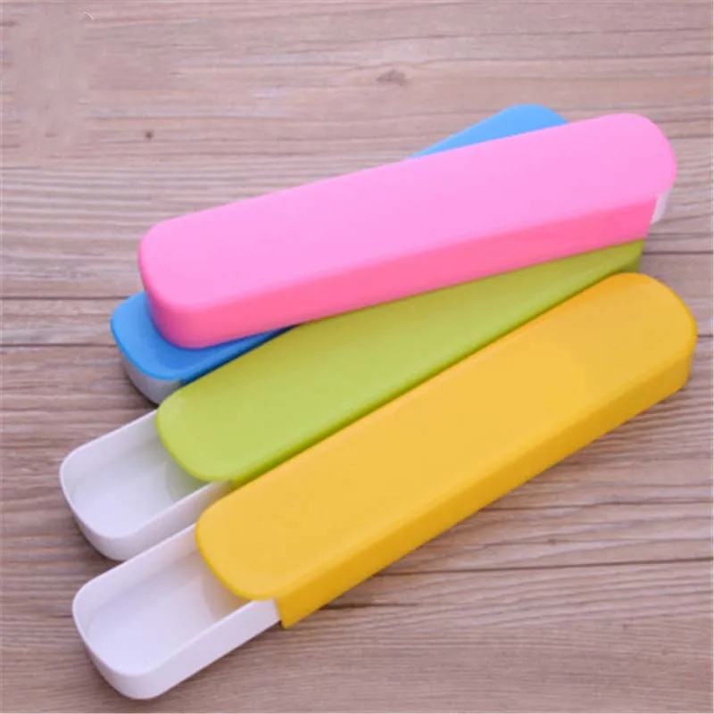 

Sushi Chopsticks Portable Fork Spoon Storage Box Tableware Travel Camping Kitchen accessories