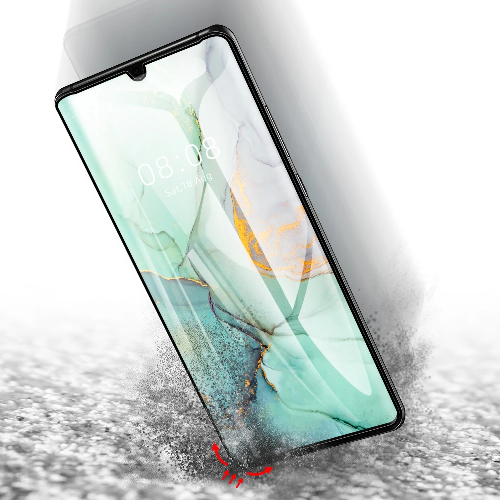 Стеклянная пленка для HUAWEI Mate 30 Pro lite полностью изогнутое закаленное стекло 10 20 Lite