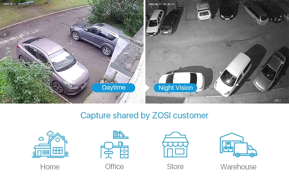 ZOSI 8 Camera CCTV System