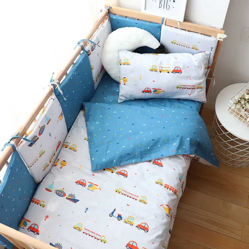 Baby Bedding Set Nordic Cotton Woven for Newborns Kid Crib