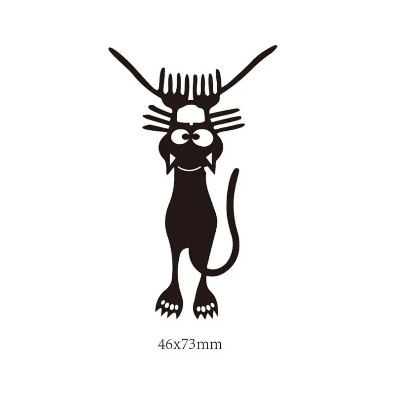 Металлические режущие штампы Jumping Cat Трафаретный Скрапбукинг штамп для альбомов
