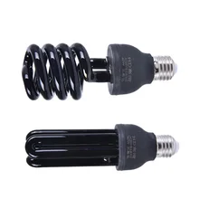 Практичный E27 220V 40W светильник низкой энергии CFL УФ светильник винт для лампочки ультрафиолетовая фиолетовая лампа